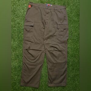 Green EMPYRE “double knee” cargo pants